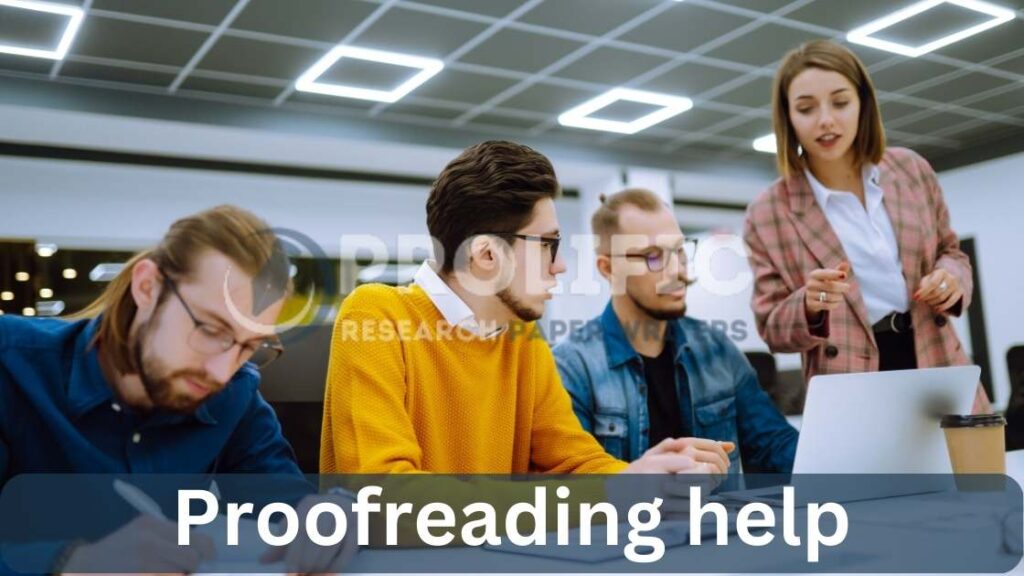 Proofreading help