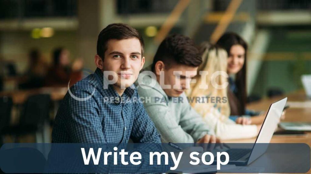 Write my sop